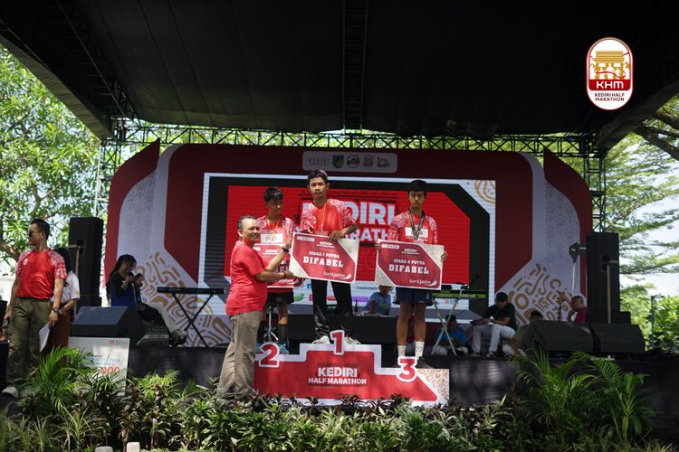 Race photo from Kediri Half Marathon 2025
