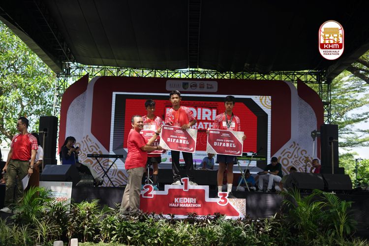 Race photo from Kediri Half Marathon 2025
