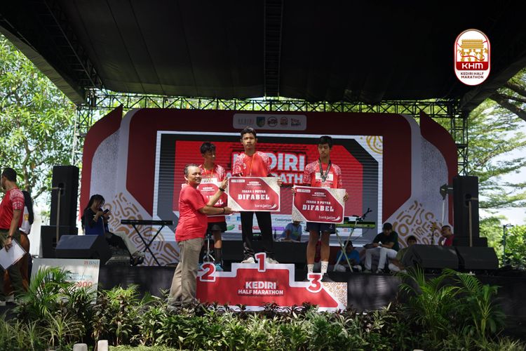 Race photo from Kediri Half Marathon 2025