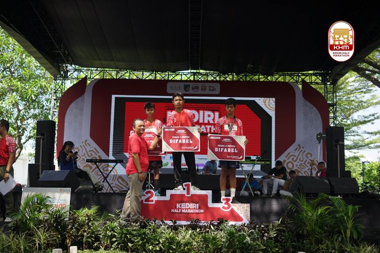 Race photo from Kediri Half Marathon 2025