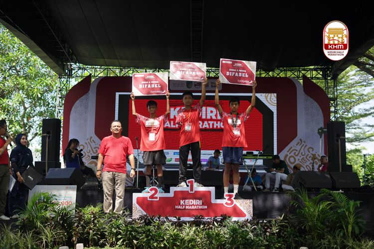 Race photo from Kediri Half Marathon 2025