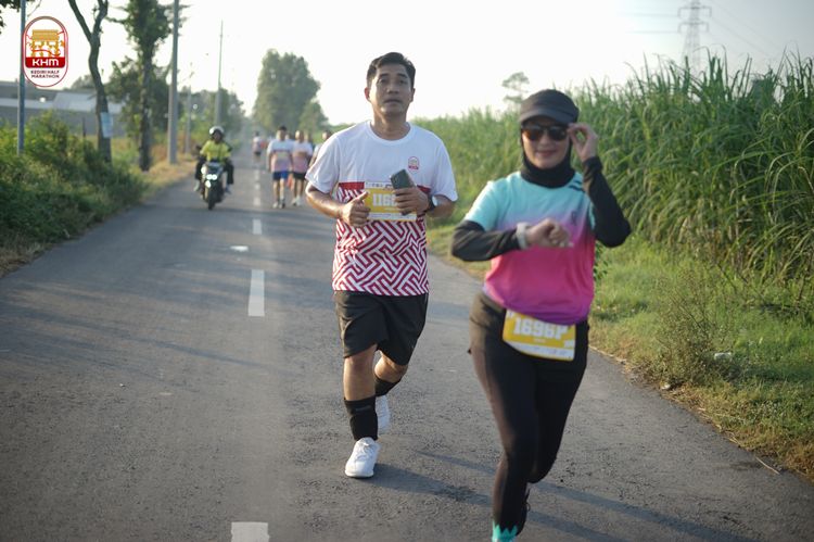 Race photo from Kediri Half Marathon 2024