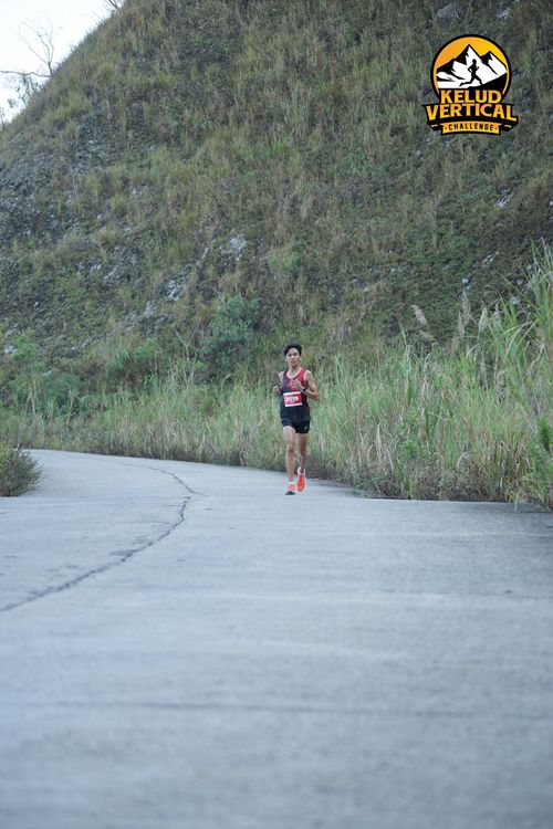 Race photo from Kelud Vertical Challenge 2024