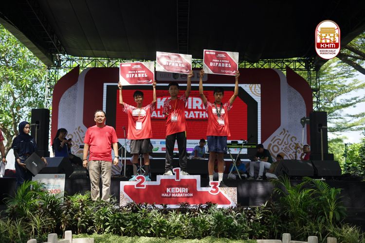 Race photo from Kediri Half Marathon 2025