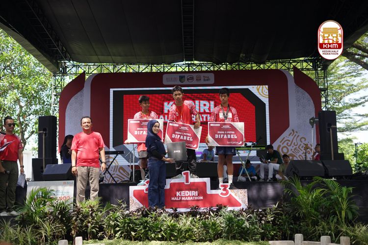 Race photo from Kediri Half Marathon 2025