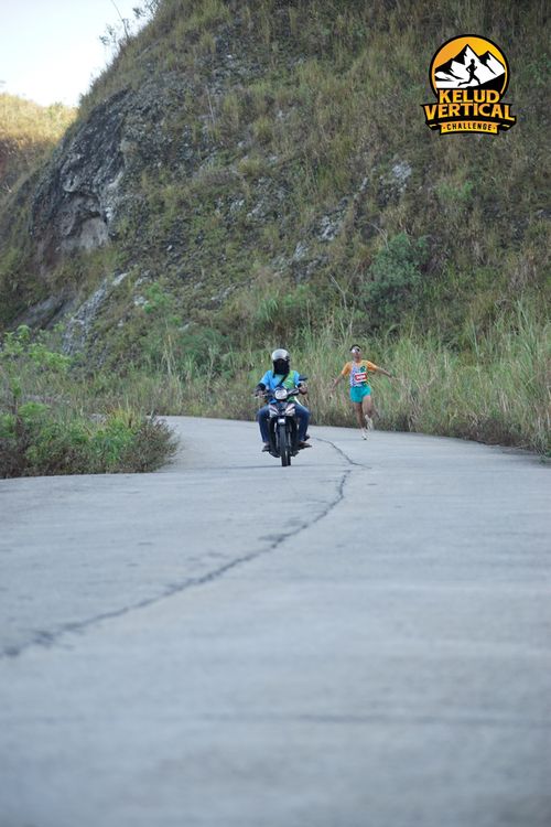 Race photo from Kelud Vertical Challenge 2024