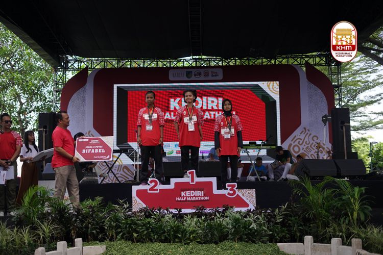 Race photo from Kediri Half Marathon 2025
