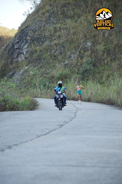Race photo from Kelud Vertical Challenge 2024