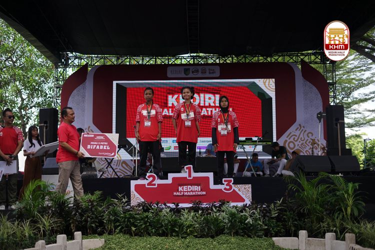 Race photo from Kediri Half Marathon 2025