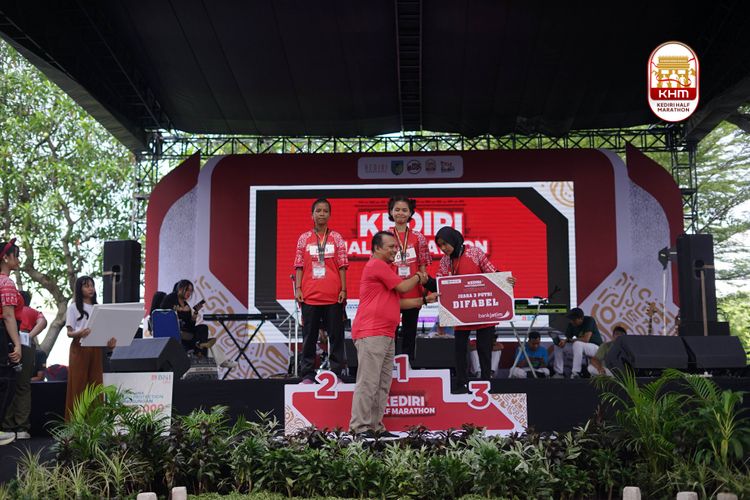 Race photo from Kediri Half Marathon 2025