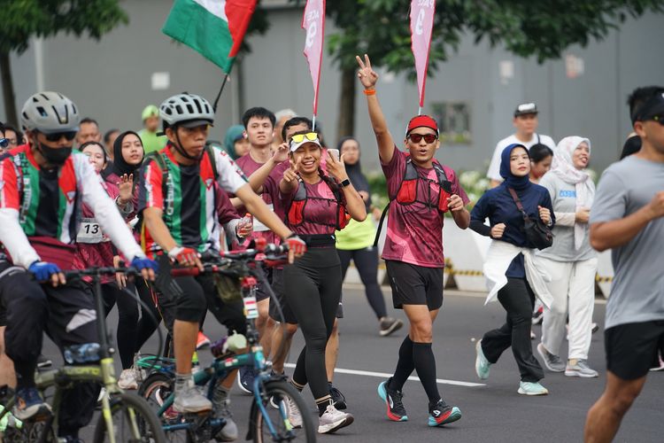 Race photo from Assurance Fun Run 2024