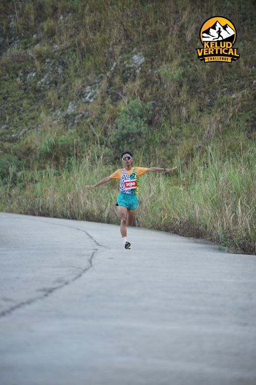 Race photo from Kelud Vertical Challenge 2024