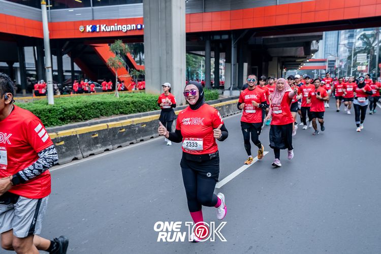 Race photo from ONE RUN 10K 2025