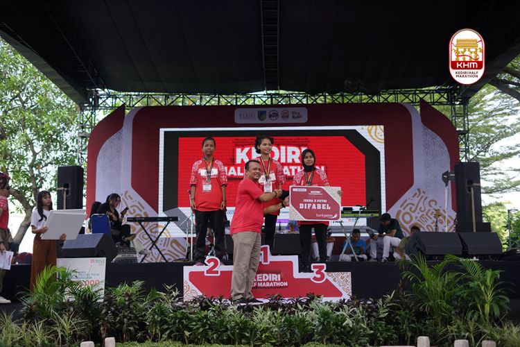 Race photo from Kediri Half Marathon 2025