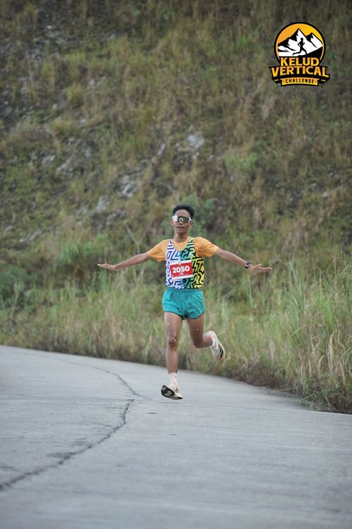 Race photo from Kelud Vertical Challenge 2024