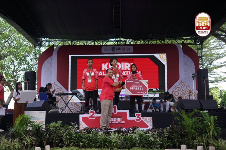 Race photo from Kediri Half Marathon 2025