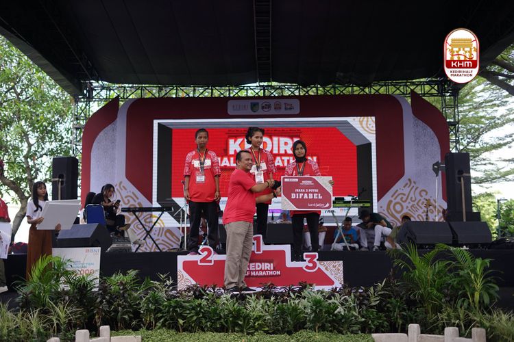 Race photo from Kediri Half Marathon 2025