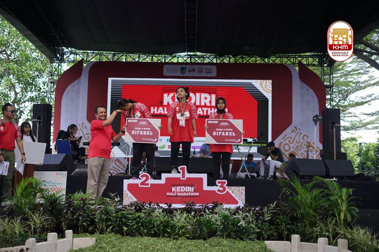 Race photo from Kediri Half Marathon 2025