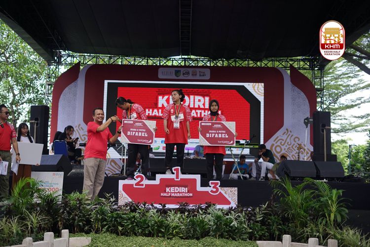 Race photo from Kediri Half Marathon 2025