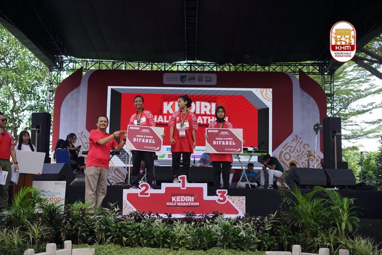 Race photo from Kediri Half Marathon 2025
