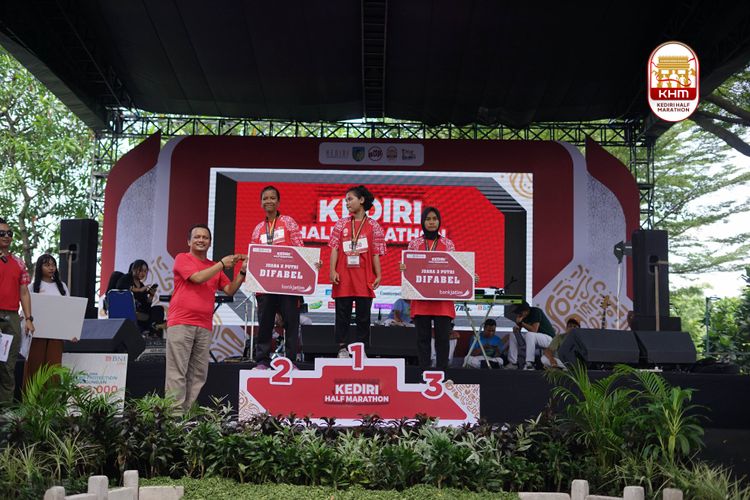 Race photo from Kediri Half Marathon 2025