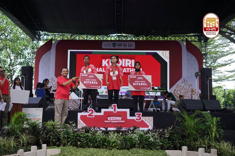 Race photo from Kediri Half Marathon 2025