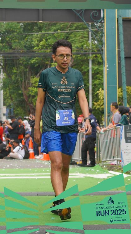 Race photo from Mangkunegaran Run 2025