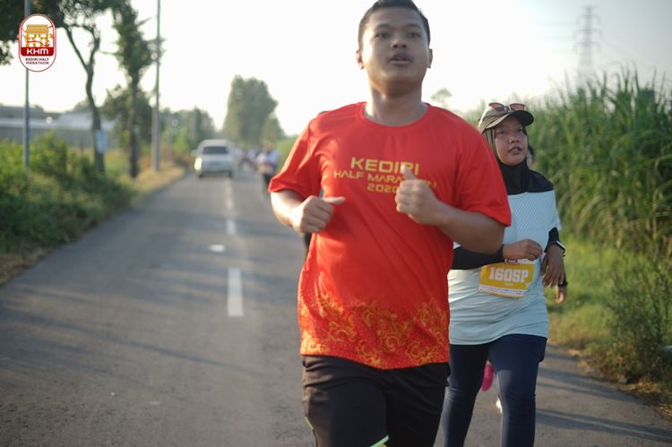 Race photo from Kediri Half Marathon 2024
