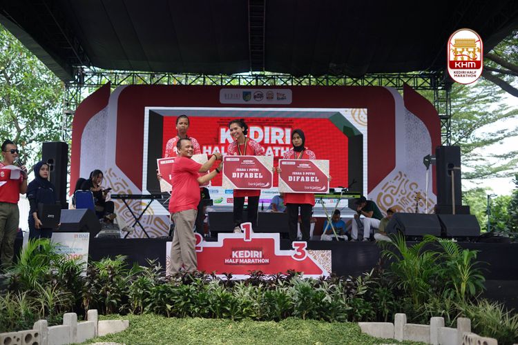 Race photo from Kediri Half Marathon 2025