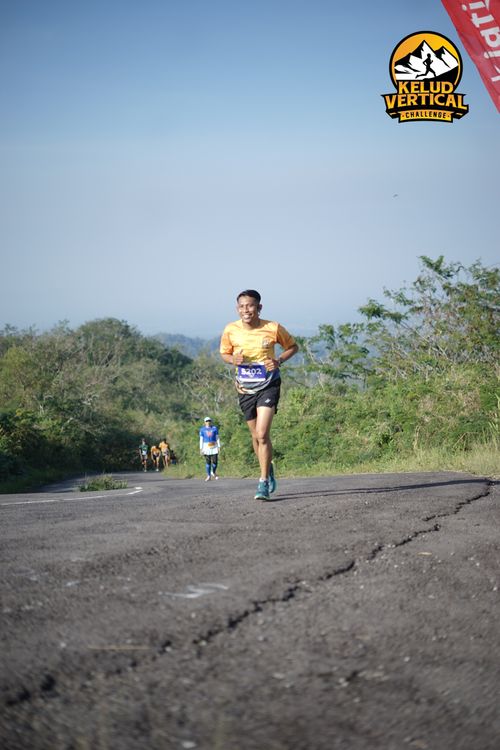 Race photo from Kelud Vertical Challenge 2024