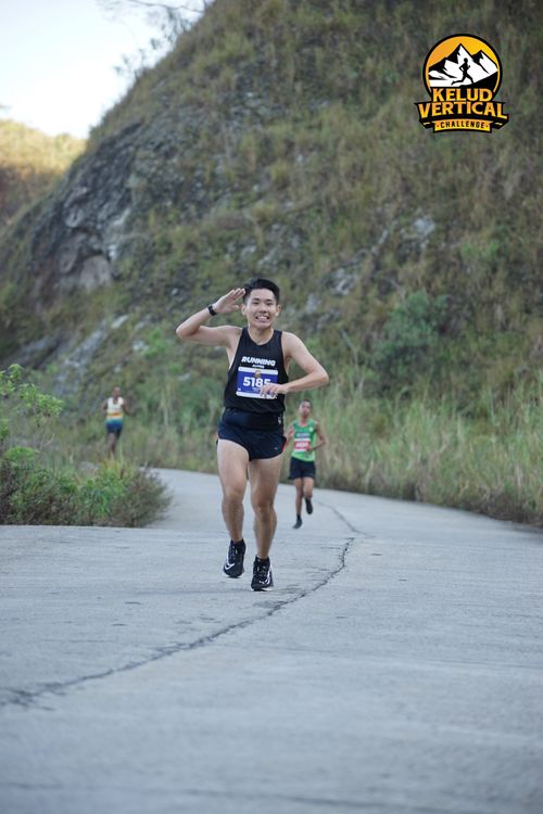 Race photo from Kelud Vertical Challenge 2024