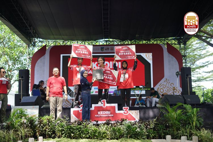 Race photo from Kediri Half Marathon 2025