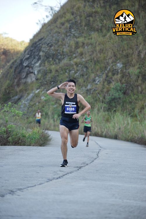 Race photo from Kelud Vertical Challenge 2024