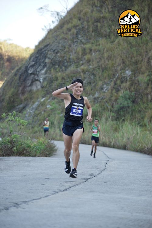 Race photo from Kelud Vertical Challenge 2024