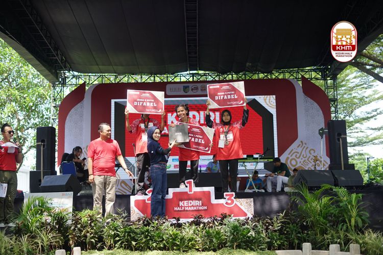 Race photo from Kediri Half Marathon 2025