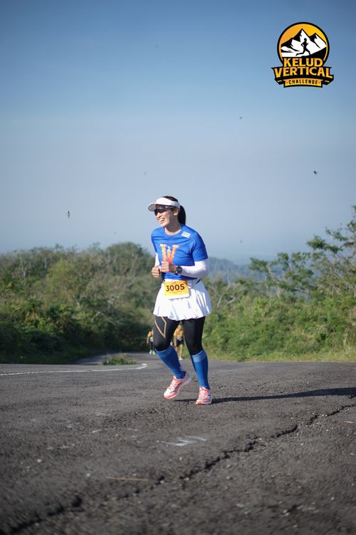 Race photo from Kelud Vertical Challenge 2024
