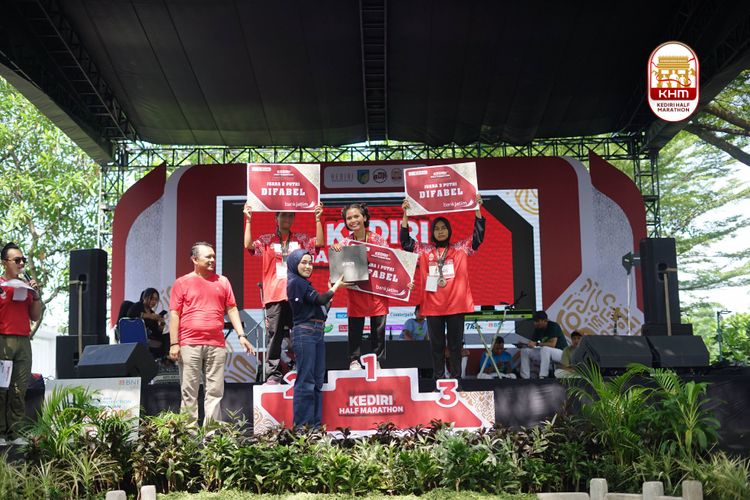 Race photo from Kediri Half Marathon 2025
