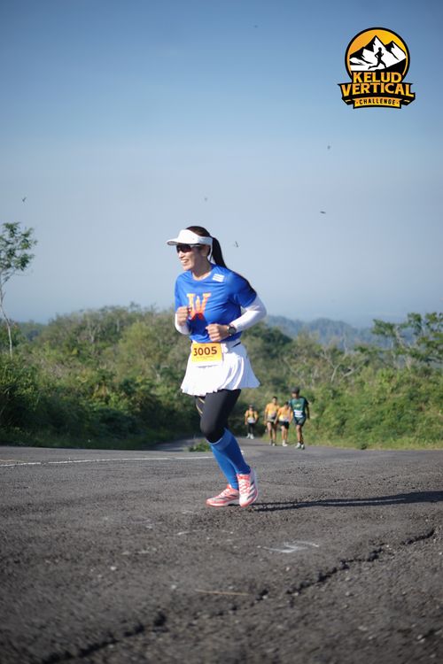 Race photo from Kelud Vertical Challenge 2024