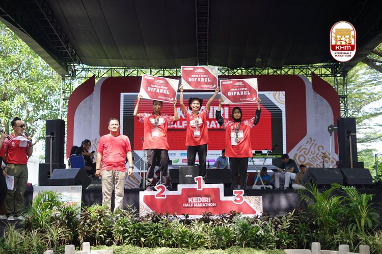 Race photo from Kediri Half Marathon 2025