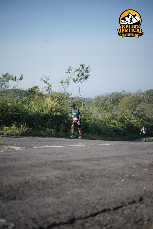 Race photo from Kelud Vertical Challenge 2024