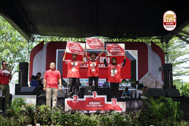 Race photo from Kediri Half Marathon 2025
