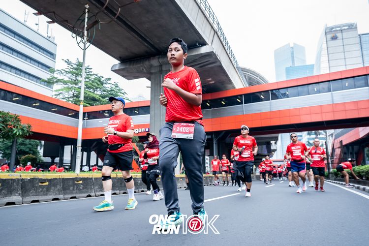 Race photo from ONE RUN 10K 2025