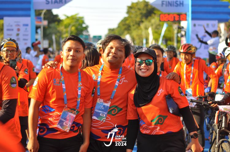 Race photo from Jabar Run 10K 2024