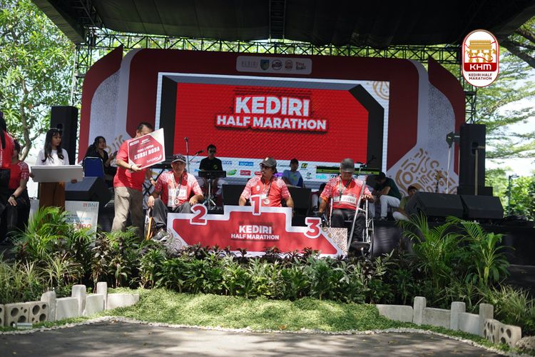 Race photo from Kediri Half Marathon 2025