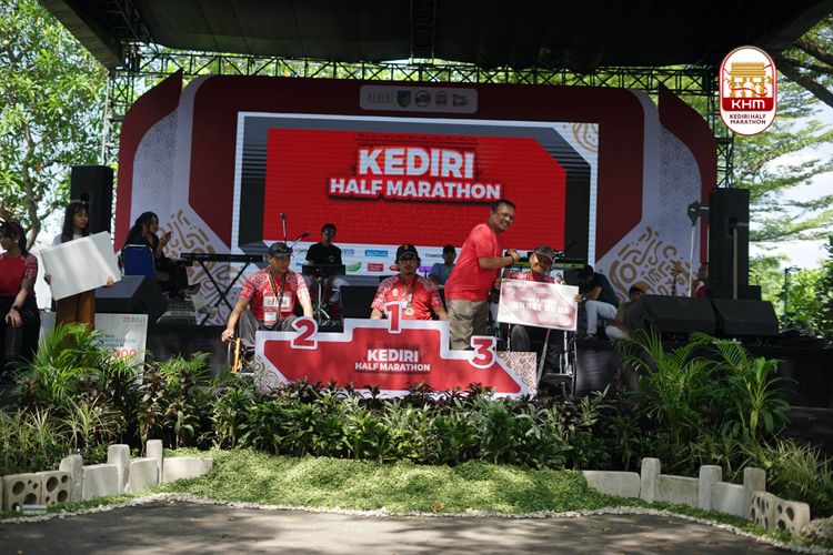 Race photo from Kediri Half Marathon 2025
