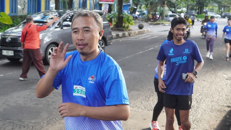 Race photo from KBP City Run 2024 Vibes