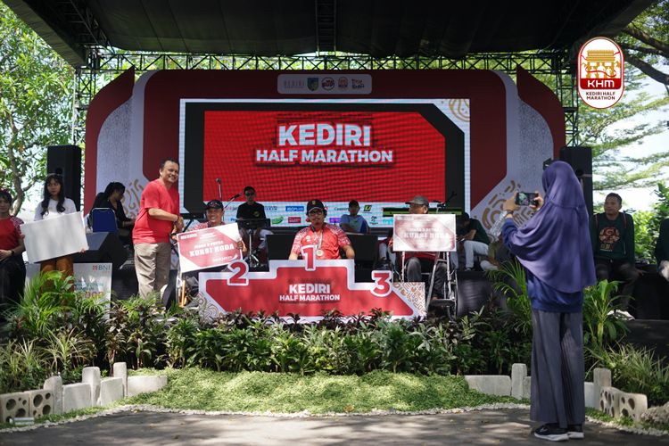 Race photo from Kediri Half Marathon 2025