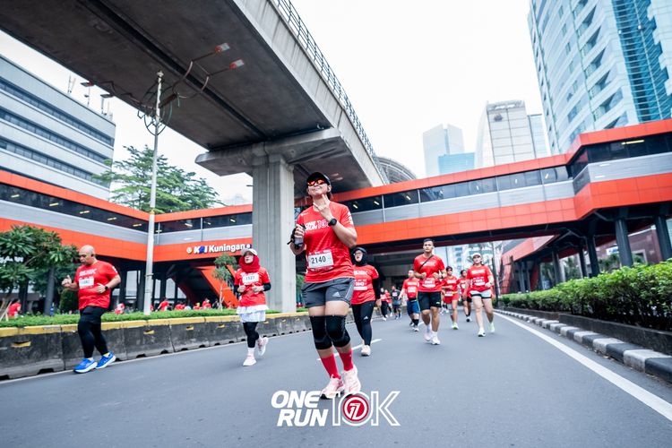 Race photo from ONE RUN 10K 2025