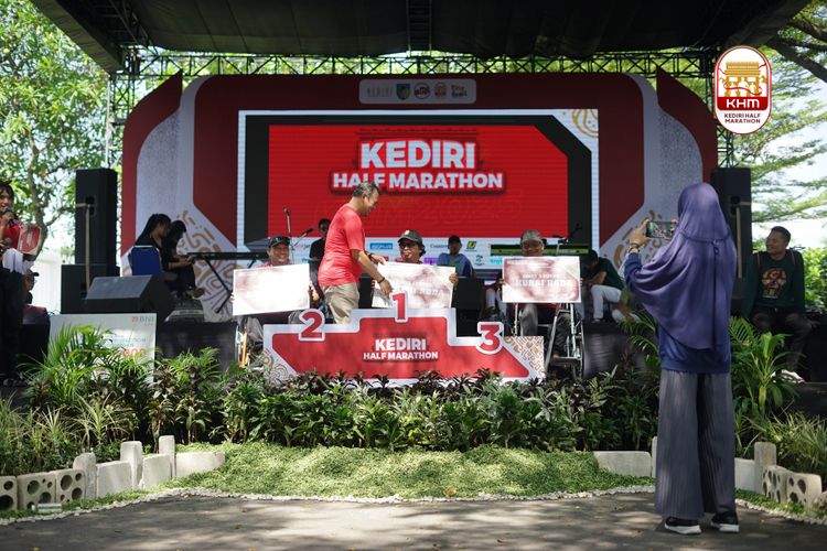 Race photo from Kediri Half Marathon 2025