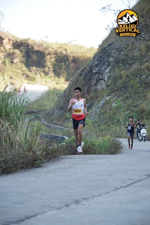 Race photo from Kelud Vertical Challenge 2024